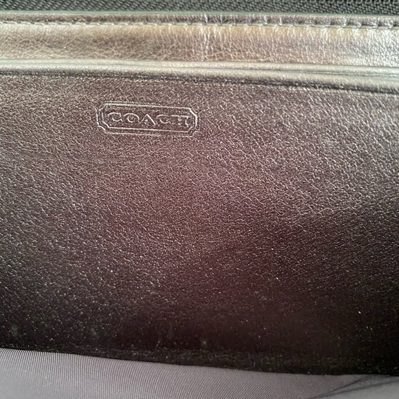 Coach wallet black dotted - Picture 6 of 7